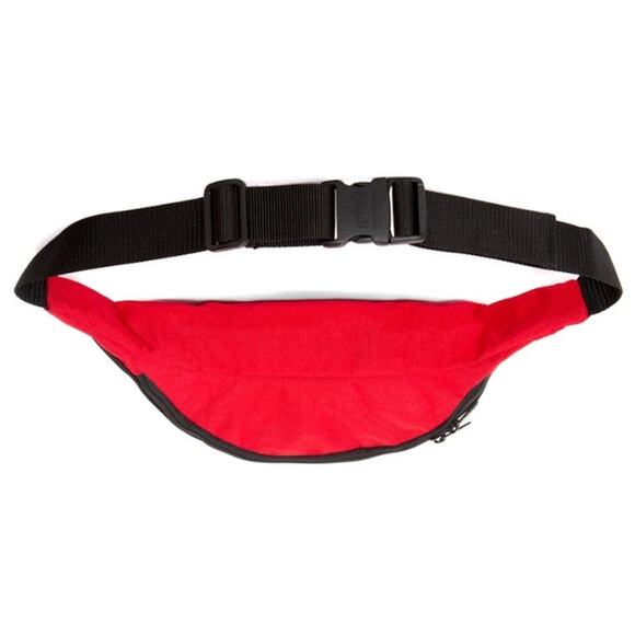 Manhattan Portage Unisex "Brooklyn Bridge" Red Fanny Pack Crossbody Bag - Picture 2 of 5